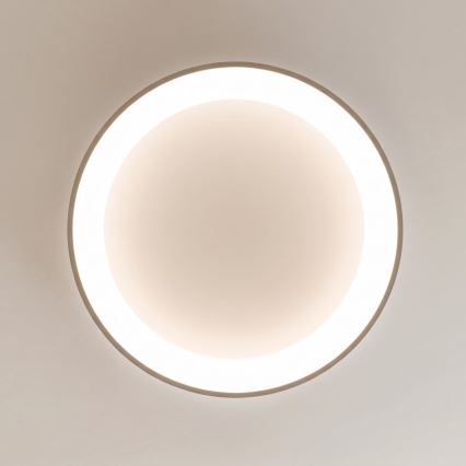 BRILAGI - Dimeriuojamas LED lubų šviestuvas FALCON II LED/99W/230V 3000-6500K skersmuo 60 cm balta/smėlinė + nuotolinis valdymas
