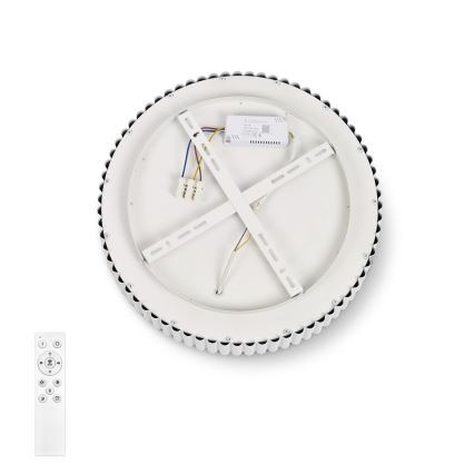 BRILAGI - reguliuojamas LED lubinis šviestuvas FALCON MODERN LED/30W/230V 3000-6000K Ø 40 cm baltas + nuotolinio valdymo pultas