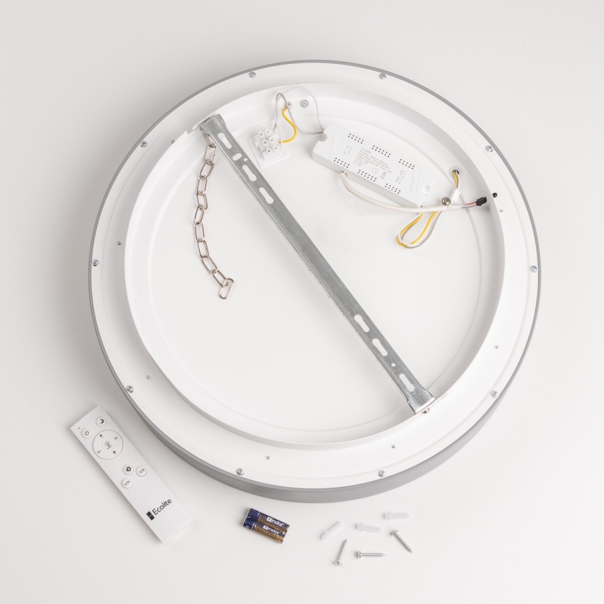 Brilagi - LED Reguliuojamas lubinis šviestuvas FALCON LED/40W/230V 3000-6500K pilkas + valdymo pultas