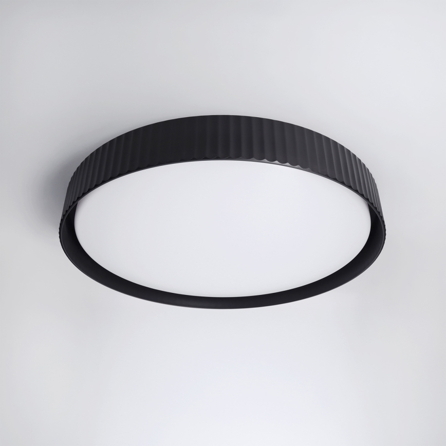 Brilagi - reguliuojamas LED lubų šviestuvas LUCIA LED/60W/230V 3000-6500K skersmuo 59 cm juoda + nuotolinis valdymas