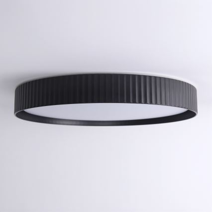 Brilagi - reguliuojamas LED lubų šviestuvas LUCIA LED/60W/230V 3000-6500K skersmuo 59 cm juoda + nuotolinis valdymas