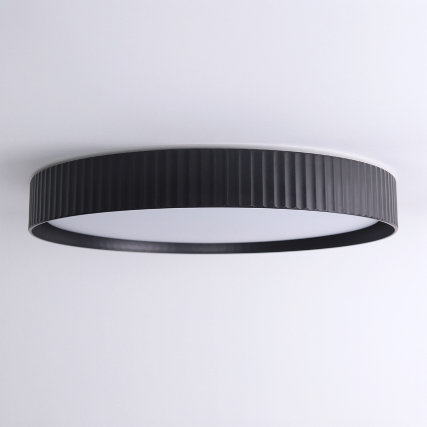 Brilagi - reguliuojamas LED lubų šviestuvas LUCIA LED/60W/230V 3000-6500K skersmuo 59 cm juoda + nuotolinis valdymas