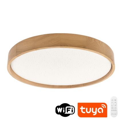 Brilagi - LED reguliuojamo ryškumo lubinis šviestuvas MANAROLA SMART STARS LED/36W/230V 3000-6000K Wi-Fi Tuya Beacon Ø 51 cm + nuotolinis pultas