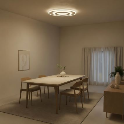 BRILAGI - LED dimeriuojamas lubinis šviestuvas MODERN LED/45W/230V 3000-6000K 20x40 cm + su nuotoliniu valdymu