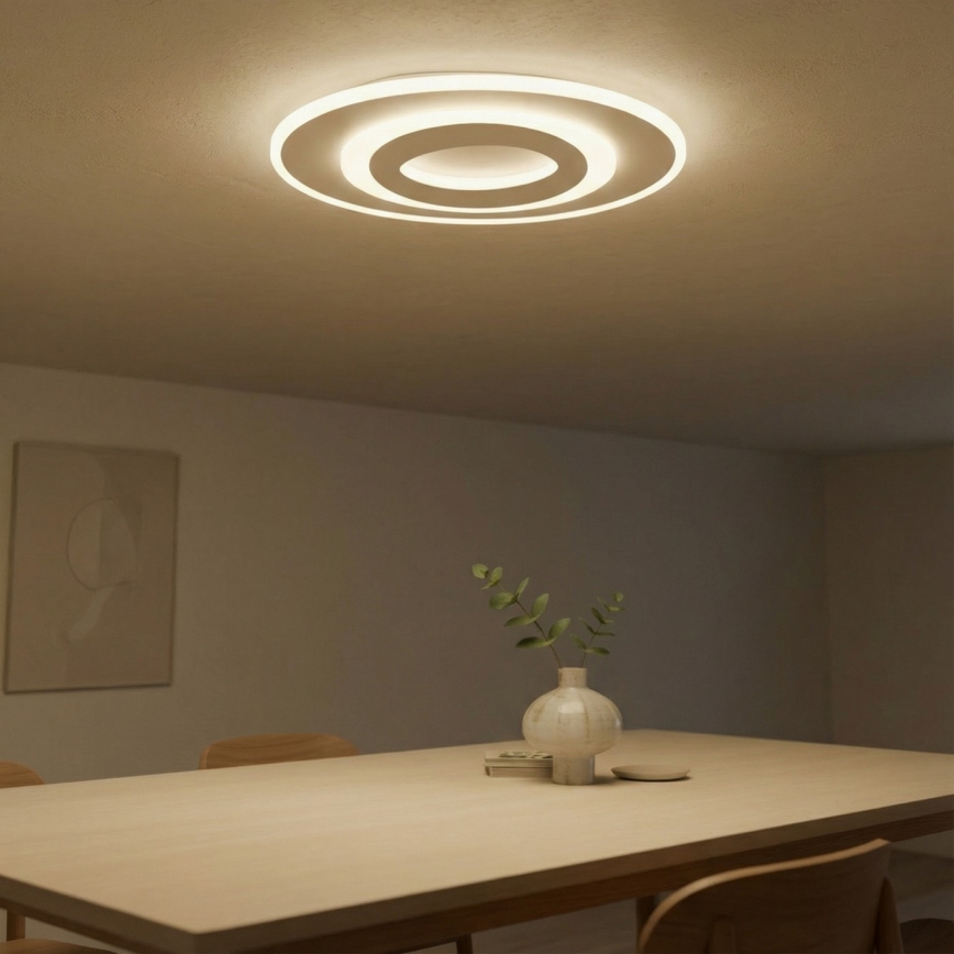 BRILAGI - LED dimeriuojamas lubinis šviestuvas MODERN LED/45W/230V 3000-6000K 20x40 cm + su nuotoliniu valdymu