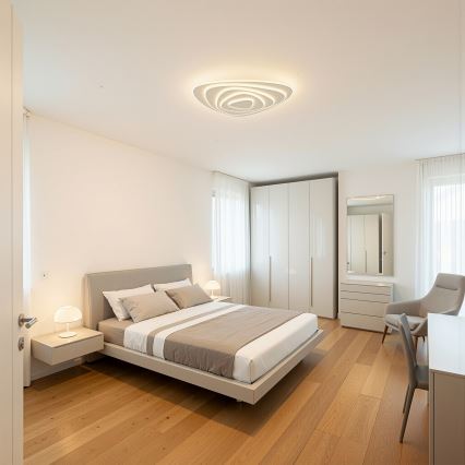 BRILAGI - Dimeriuojamas LED lubinis šviestuvas MODERN MAXI LED/140W/230V 3000-6000K 74x75 cm + nuotolinis valdymas