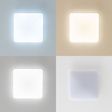 Brilagi - LED reguliuojamas lubinis šviestuvas OPAL LED/24W/230V 37,5x37,5 cm 3000/4000/6500K + nuotolinis valdymas