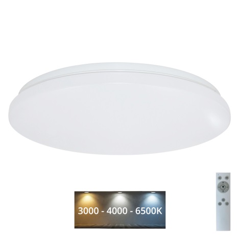 Brilagi - LED Reguliuojamas lubinis šviestuvas OPAL LED/24W/230V 3000-6500K + valdymo pultas