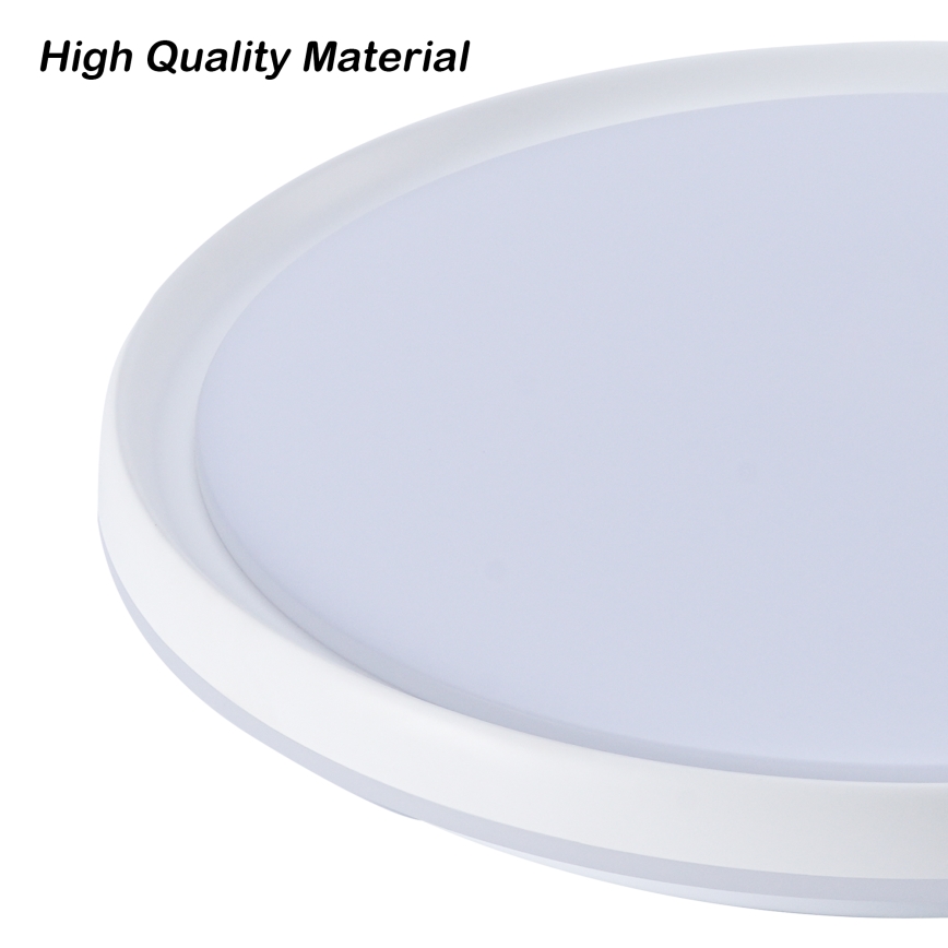 Brilagi - RIVO dimeriuojamas LED lubų šviestuvas LED/72W/230V 3000-6000K balta skersmuo 50 cm + nuotolinis valdymas