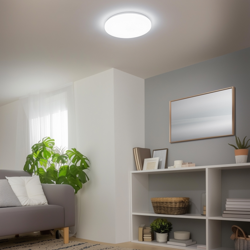 Brilagi - LED Reguliuojamas lubinis šviestuvas SMART LED/24W/230V 2700-6500K Wi-Fi Tuya + valdymo pultas
