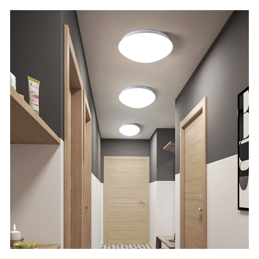 Brilagi - LED Reguliuojamas lubinis šviestuvas SMART LED/24W/230V 2700-6500K Wi-Fi Tuya + valdymo pultas