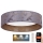 Brilagi - LED Reguliuojamas lubinis šviestuvas VELVET SMART LED/36W/230V d. 55 cm 2700-6500K Wi-Fi Tuya pilka/auksinė + nuotolinio valdymo pultas