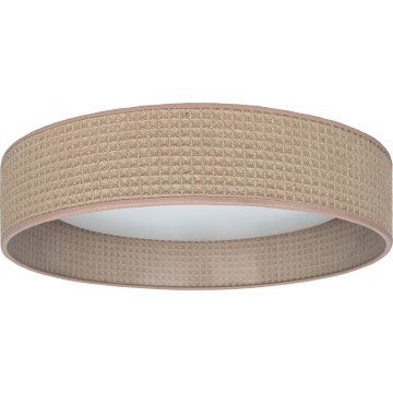 Brilagi - LED reguliuojamas lubinis šviestuvas VELVET SMARTIX STARS LED/24W/230V 3000-6000K Ø 45 cm smėlinė Wi-Fi Tuya Beacon + nuotolinis valdymas