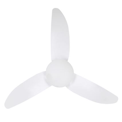 Brilagi - LED Reguliuojamas lubinis ventiliatorius LED/30W/230V 3000-6500K balta + nuotolinio valdymo pultas