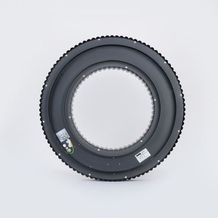 Brilagi - dimeriuojamas lubinis LED šviestuvas LUMIX LED/48W/230V 3000-6000K juodas skersmuo 50 cm + nuotolinis valdymas