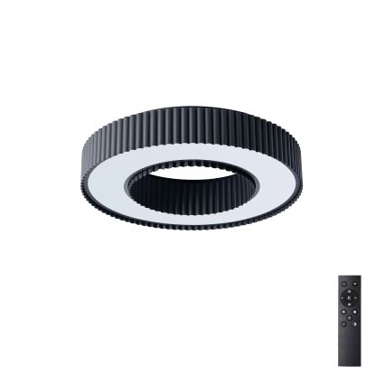 Brilagi - dimeriuojamas lubinis LED šviestuvas LUMIX LED/48W/230V 3000-6000K juodas skersmuo 50 cm + nuotolinis valdymas