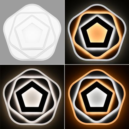 Brilagi - LED reguliuojamas lubų šviestuvas MODERN LED/64W/230V 2700-6500K skersmuo 40 cm + nuotolinio valdymo pultas