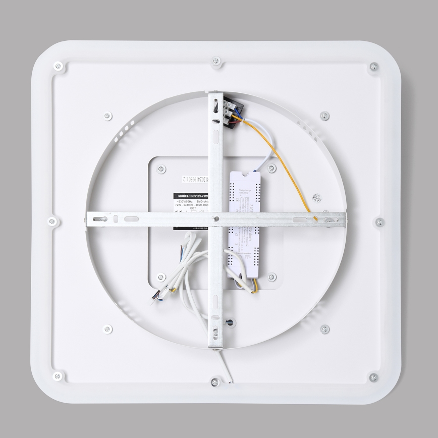 Brilagi - LED reguliuojamas lubų šviestuvas MODERN LED/72W/230V 2700-6500K 46,6x46,6 cm + nuotolinio valdymo pultas