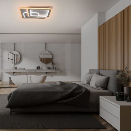 Brilagi - LED reguliuojamas lubų šviestuvas MODERN LED/80W/230V 2700-6500K 52,5x52,5 cm + nuotolinio valdymo pultas