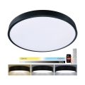 Brilagi - LED reguliuojamas lubų šviestuvas POOL SMART LED/60W/230V 50 cm 3000-6000K Wi-Fi Tuya + nuotolinio valdymo pultas juodas