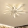 Brilagi - LED reguliuojamas lubų šviestuvas su ventiliatoriumi LED/50W/230V 3000-6500K baltas + nuotolinio valdymo pultas