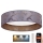Brilagi - LED reguliuojamas lubų šviestuvas VELVET SMART LED/24W/230V skersmuo 45 cm 2700-6500K Wi-Fi Tuya pilka/auksinė + nuotolinio valdymo pultas