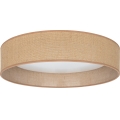 Brilagi - LED reguliuojamas lubų šviestuvas VELVET SMART VARI LED/24W/230V 3000-6500K skersmuo 45 cm smėlio spalvos + nuotolinis valdymas
