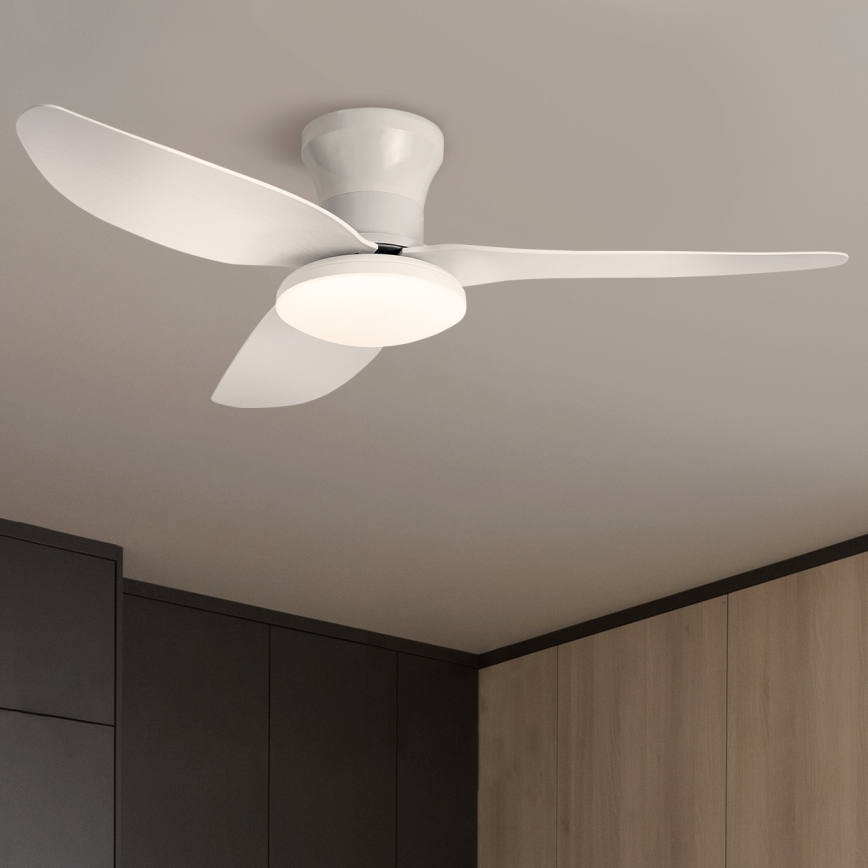 Brilagi - LED reguliuojamas lubų ventiliatorius LED/30W/230V 3000-6500K baltas + nuotolinio valdymo pultas