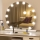 Brilagi - LED reguliuojamas makiažo veidrodis HOLLYWOOD LED/12W/230V 3000/4000/6500K