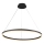 Brilagi - LED Reguliuojamas pakabinamas sietynas CIRCLE LED/55W/230V 3000-6500K juoda + nuotolinio valdymo pultas