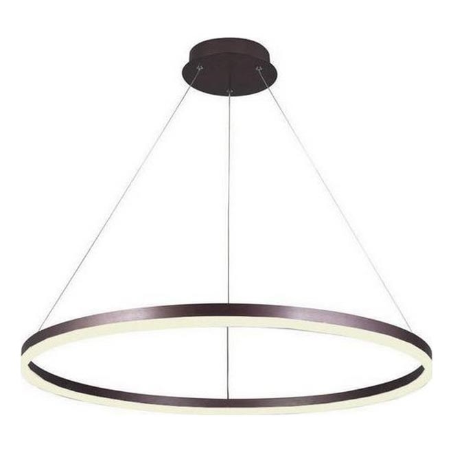 Brilagi - LED Reguliuojamas pakabinamas sietynas CIRCLE LED/55W/230V 3000-6500K ruda + nuotolinio valdymo pultas