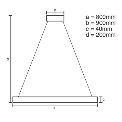 Brilagi - LED Reguliuojamas pakabinamas sietynas CIRCLE LED/55W/230V 3000-6500K ruda + nuotolinio valdymo pultas
