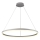 Brilagi - LED Reguliuojamas pakabinamas sietynas CIRCLE LED/55W/230V 3000-6500K sidabras + nuotolinio valdymo pultas