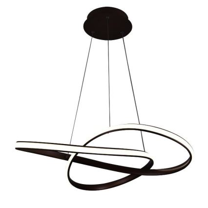 Brilagi - LED Reguliuojamas pakabinamas sietynas COSMOWAVE LED/70W/230V 3000-6500K ruda + nuotolinio valdymo pultas