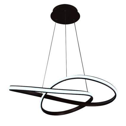 Brilagi - LED Reguliuojamas pakabinamas sietynas COSMOWAVE LED/70W/230V 3000-6500K ruda + nuotolinio valdymo pultas