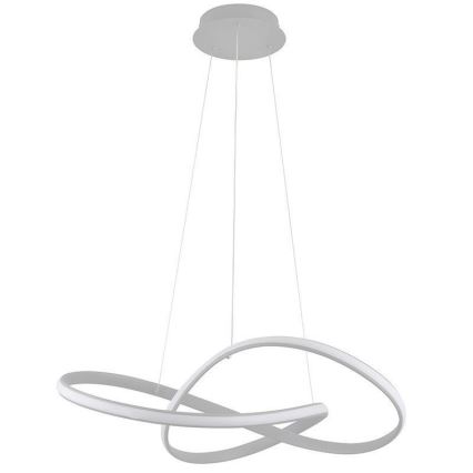 Brilagi - LED Reguliuojamas pakabinamas sietynas COSMOWAVE LED/70W/230V 3000-6500K sidabras + nuotolinio valdymo pultas
