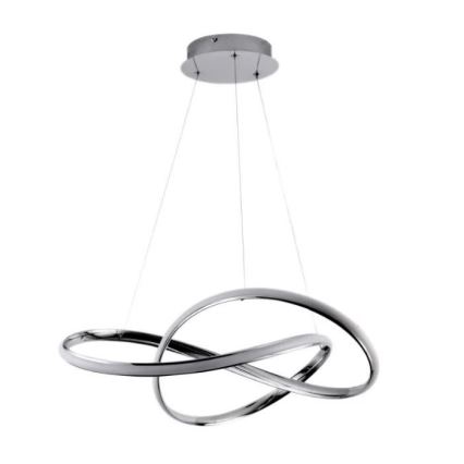 Brilagi - LED Reguliuojamas pakabinamas sietynas COSMOWAVE LED/70W/230V chromas + nuotolinio valdymo pultas