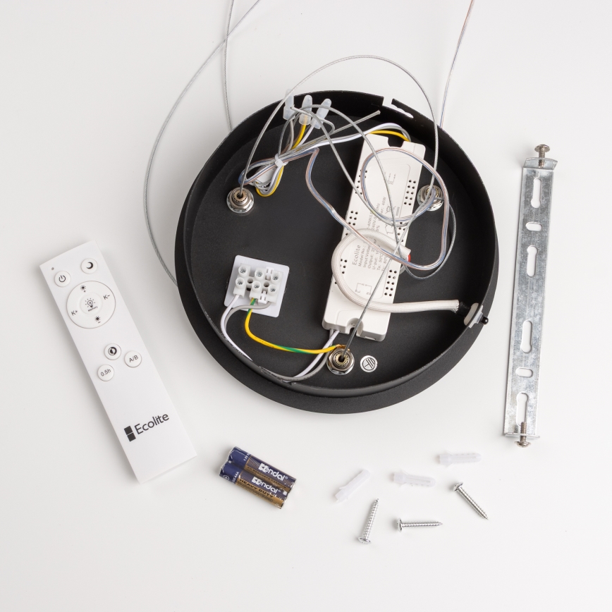 Brilagi - LED Reguliuojamas pakabinamas sietynas FALCON LED/40W/230V 3000-6500K juodas + valdymo pultas