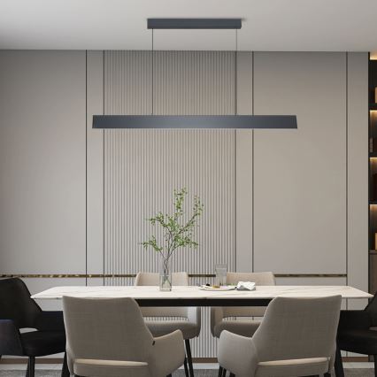 Brilagi - LED Reguliuojamas pakabinamas sietynas SLIMLINE LED/40W/230V 3000-6000K antracitas + nuotolinio valdymo pultas
