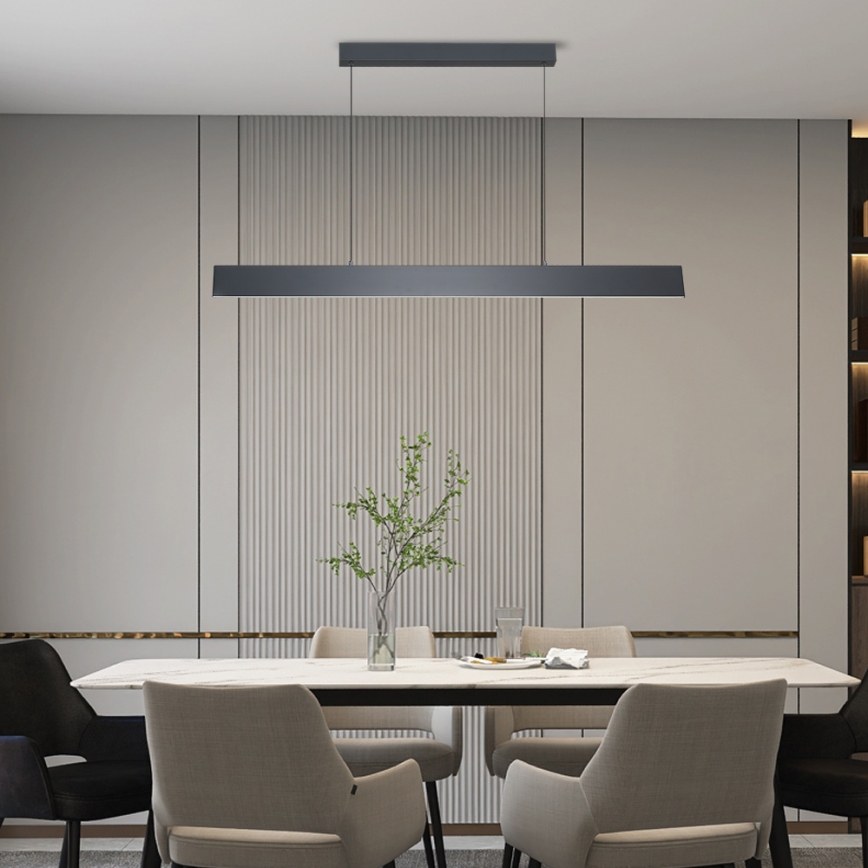 Brilagi - LED Reguliuojamas pakabinamas sietynas SLIMLINE LED/40W/230V 3000-6000K antracitas + nuotolinio valdymo pultas