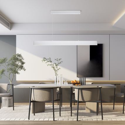 Brilagi - LED Reguliuojamas pakabinamas sietynas SLIMLINE LED/40W/230V 3000-6000K balta + nuotolinio valdymo pultas