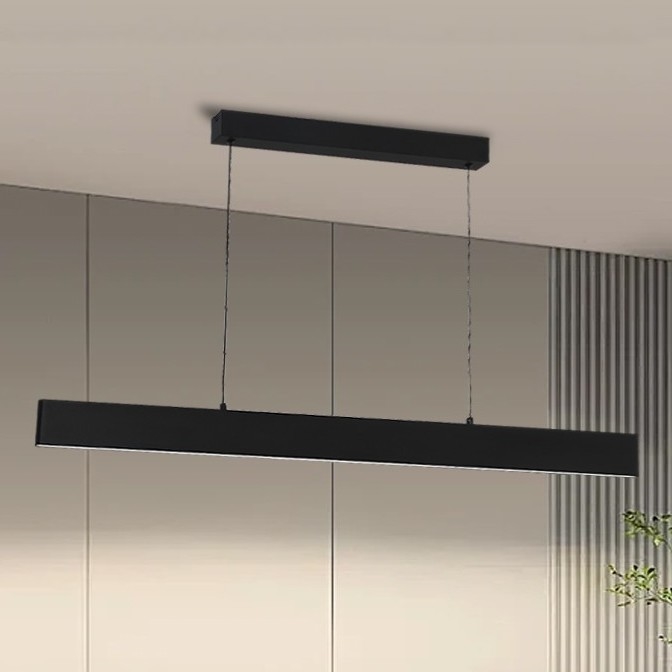 Brilagi - LED Reguliuojamas pakabinamas sietynas SLIMLINE LED/40W/230V 3000-6000K juoda + nuotolinio valdymo pultas