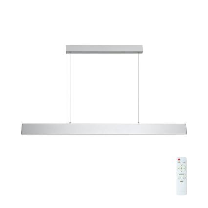 Brilagi - LED Reguliuojamas pakabinamas sietynas SLIMLINE LED/40W/230V 3000-6000K sidabras + nuotolinio valdymo pultas
