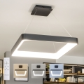 BRILAGI - LED reguliuojamas pakabinamas šviestuvas ant laido FALCON II LED/125W/230V 3000-6500K 60x60 cm juodas + nuotolinis valdymas