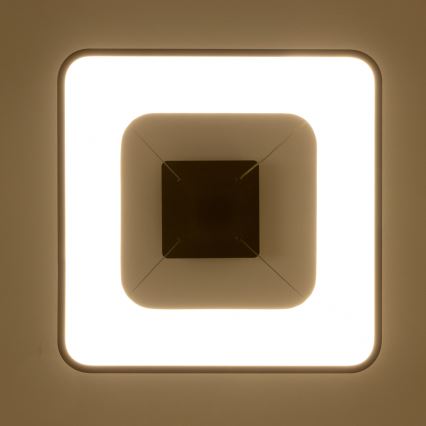 Brilagi - Reguliuojama pakabinama LED liustra ant laido FALCON II LED/80W/230V 3000-6500K 40x40 cm juoda + nuotolinio valdymo pultas