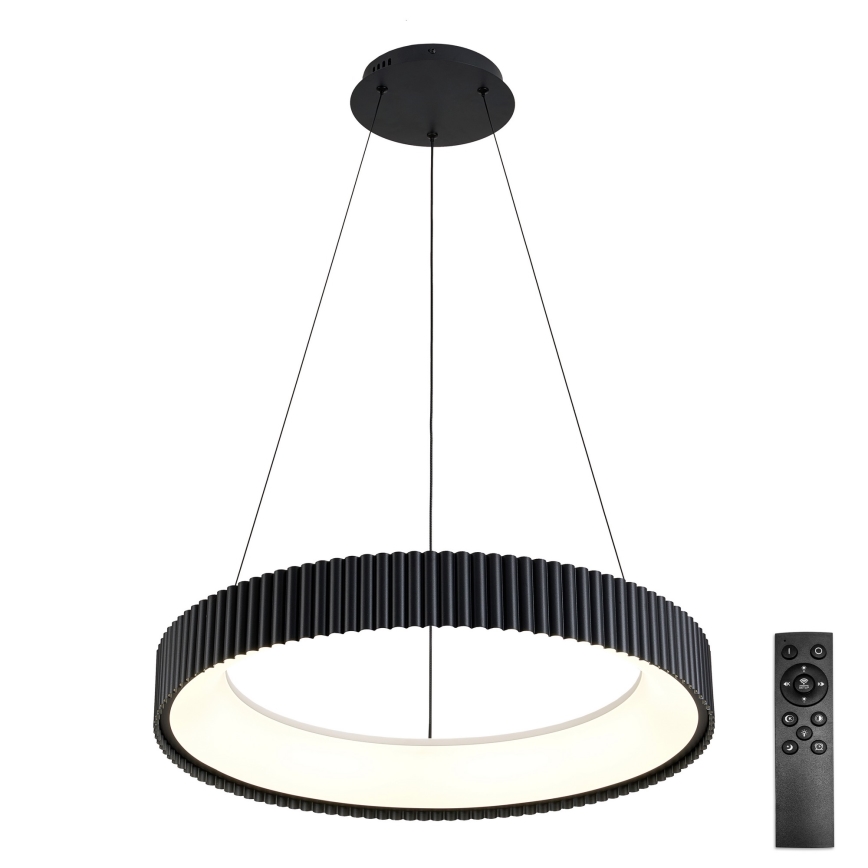 Brilagi - Dimeriuojama LED pakabinama liustra ant laido FALCON MODERN LED/54W/230V 3000-6500K skersmuo 60 cm juoda + nuotolinis valdymas