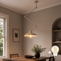 BRILAGI - LED reguliuojamas pakabinamas šviestuvas ant strypo IRONBEAM 1xE27/60W/230V smėlio spalvos