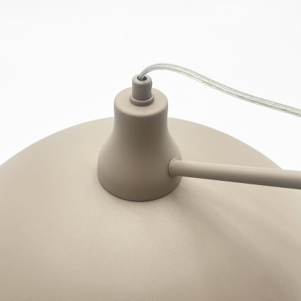 BRILAGI - LED reguliuojamas pakabinamas šviestuvas ant strypo IRONBEAM 1xE27/60W/230V smėlio spalvos