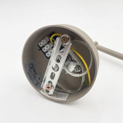 BRILAGI - LED reguliuojamas pakabinamas šviestuvas ant strypo IRONBEAM 1xE27/60W/230V smėlio spalvos