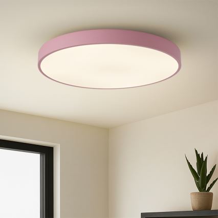 Brilagi - dimeriuojamas LED šviestuvas POOL SMART LED/100W/230V skersmuo 80 cm 3000-6000K Wi-Fi Tuya + nuotolinis valdymas rožinė